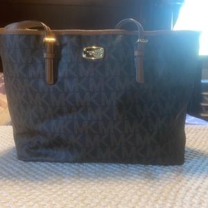Michael Kors logo tote bag